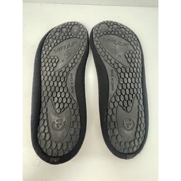 Vifuur Men's Black Non Slip Water Sock Sports Quick-Dry Aqua Shoes Size 44-45 - Picture 4 of 6